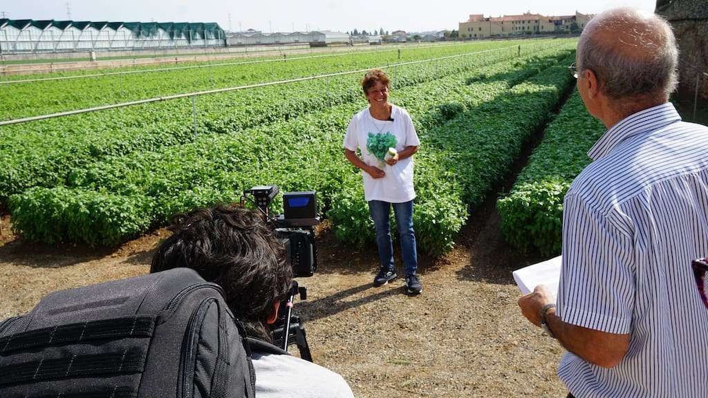 Il Fattore Umano del Basilico Genovese Dop in 8 Video prodotti da aercast