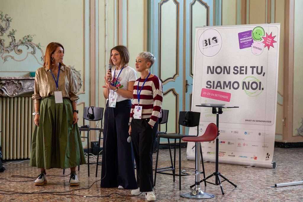 big-2022-founder-lucia-cavaliere-e-gazduna-intervento-villa-durazzo-bombrini-genova